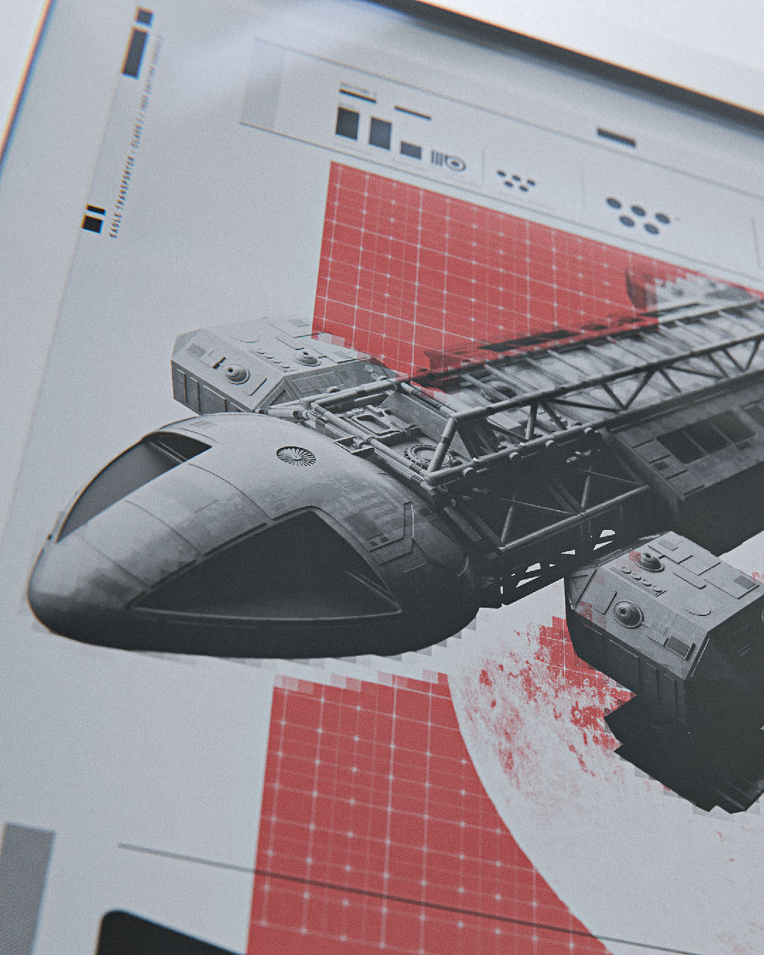Space 1999 - Eagle Transporter - Print